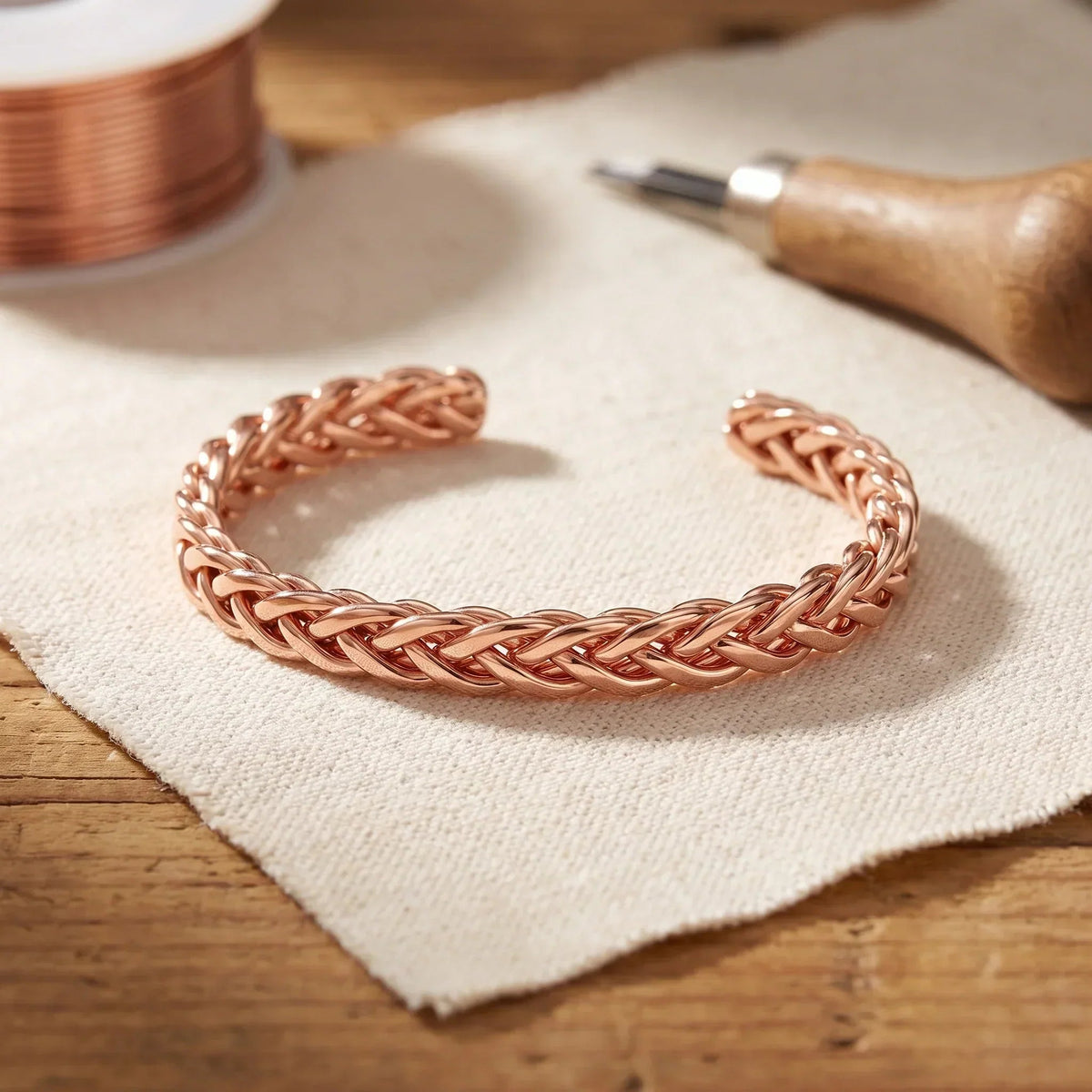 Kupferarmband Bramble