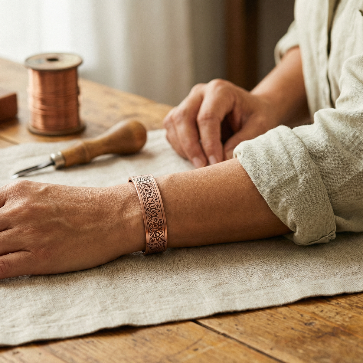 Kupferarmband Drift