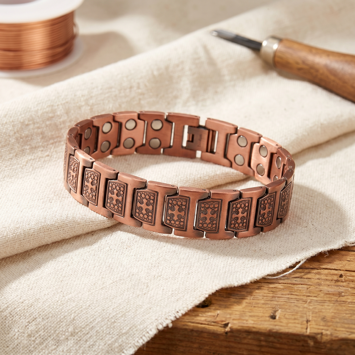 Kupferarmband für Herren Gale