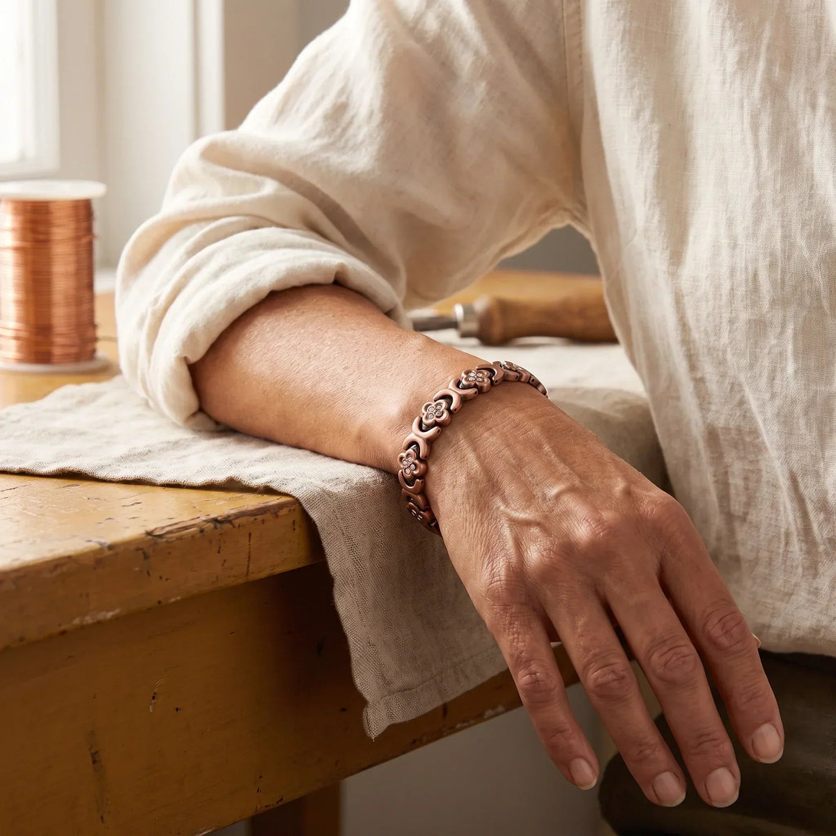 Kupferarmband Keel