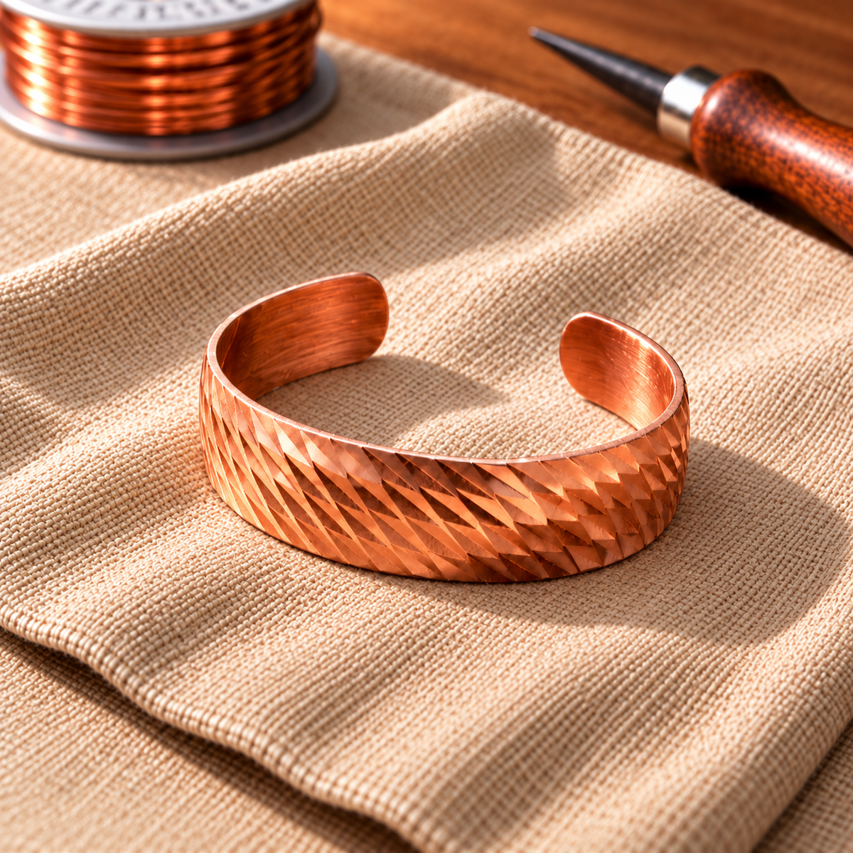 Kupferarmband Nova