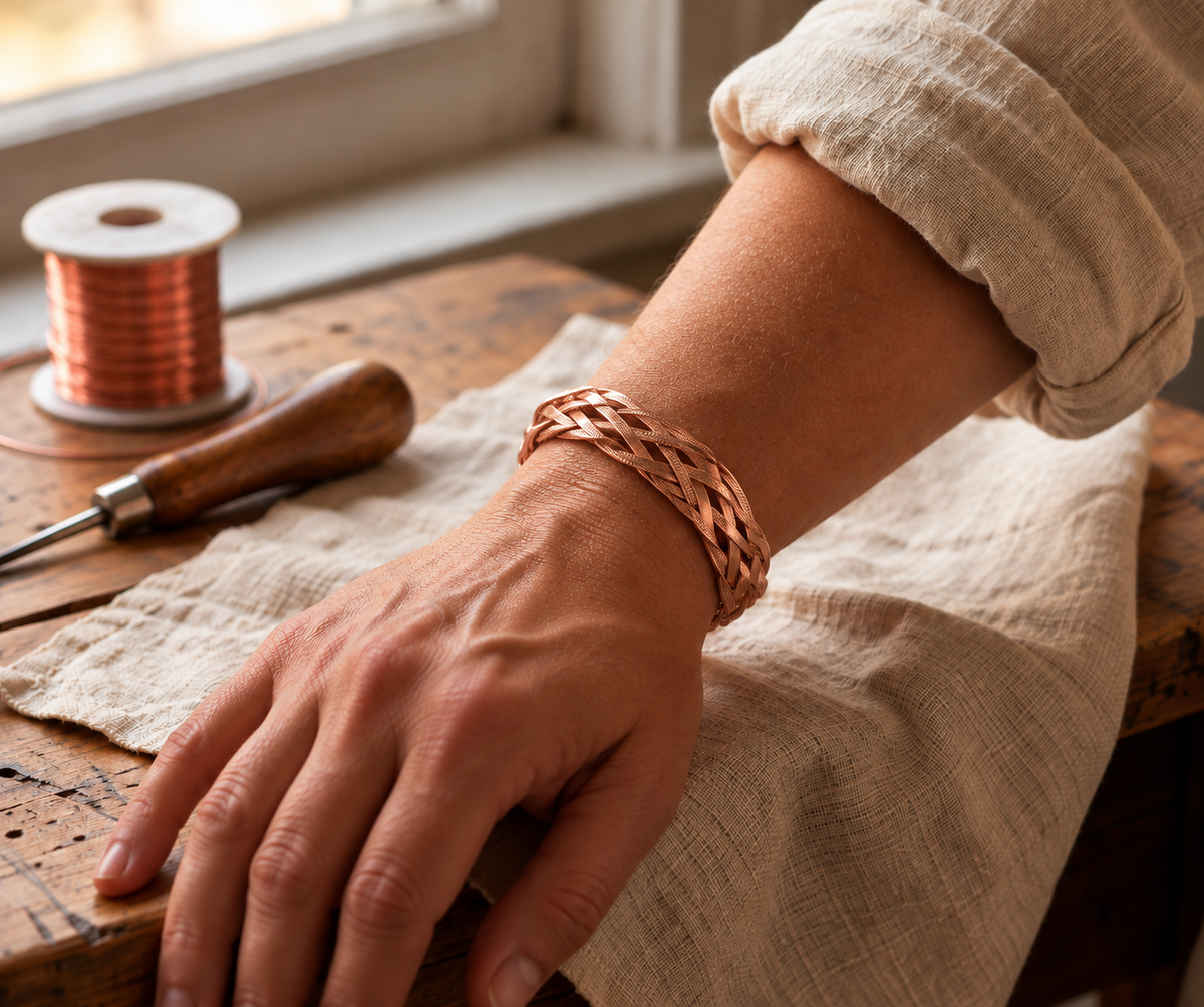 Kupferarmband Rowan