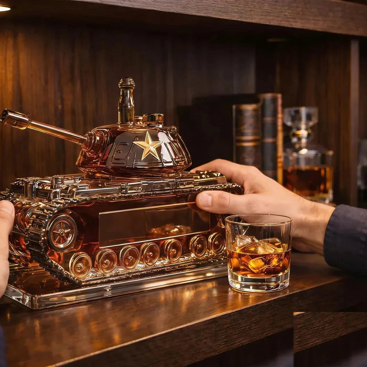 Whisky-Karaffe – Panzer