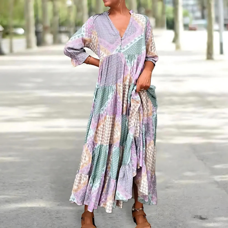 Florentina - Elegantes Bedrucktes Kleid