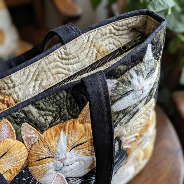Von Hand verarbeitete Tasche