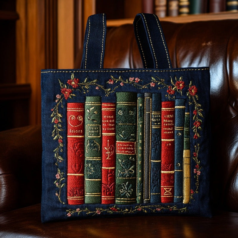 Alte Bücher – Gesteppter Shopper