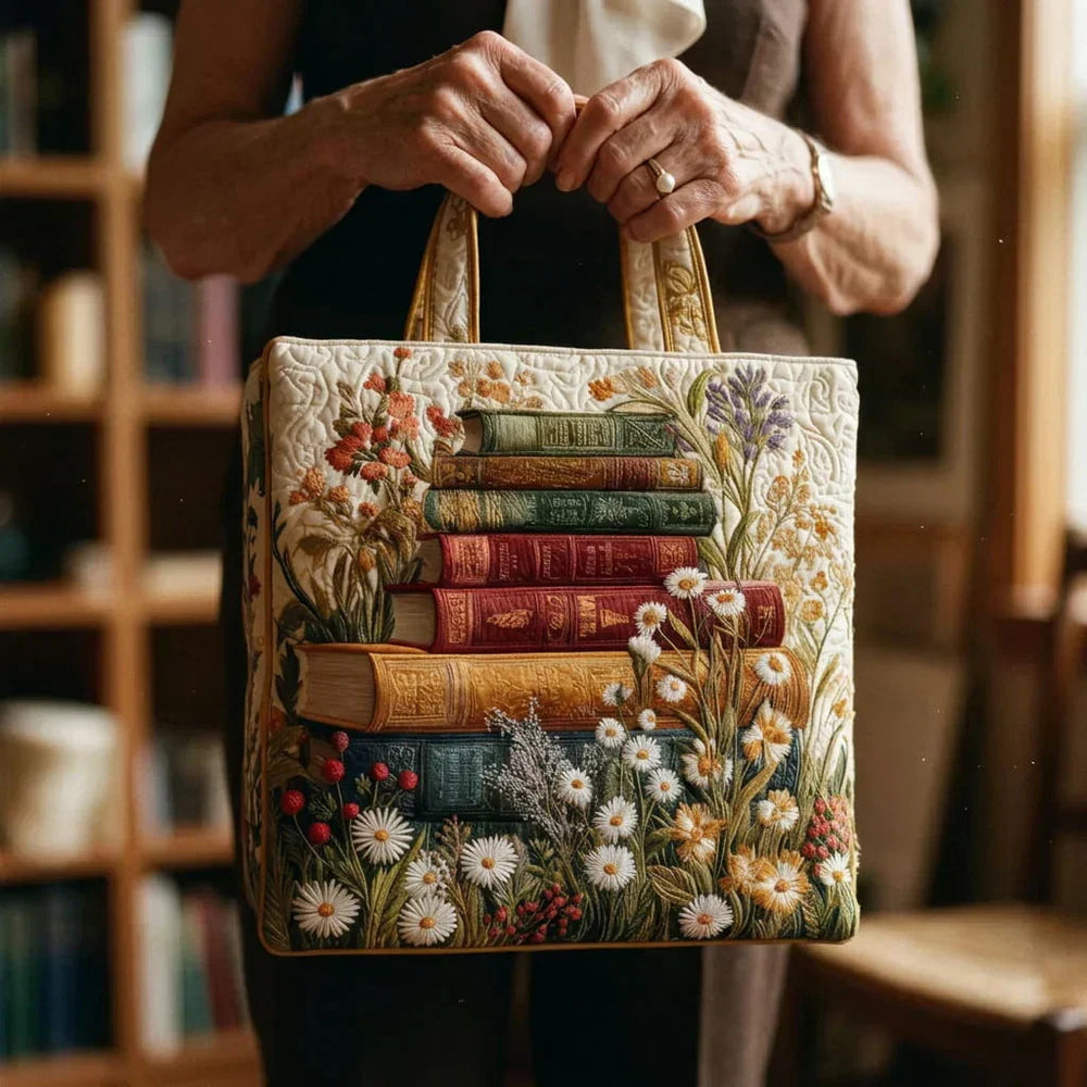 Blütenmuster – Gesteppte Tasche