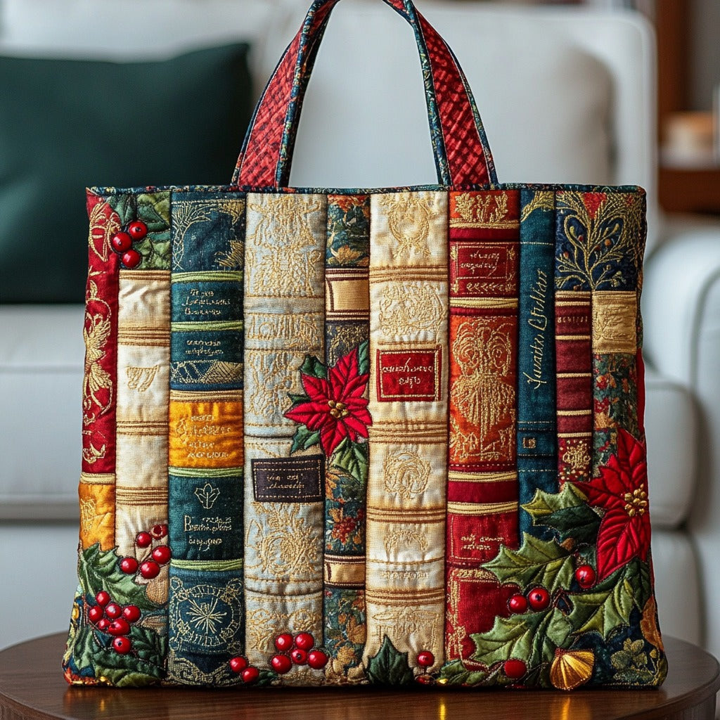 Bücher zum Fest – Gesteppter Shopper