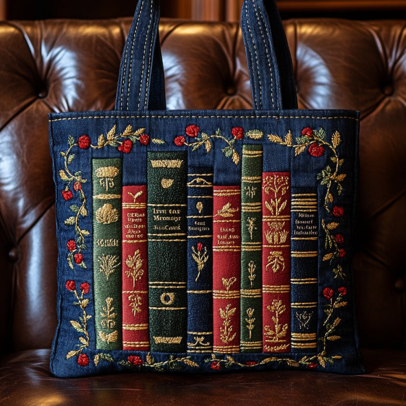 Bücherfreunde – Gesteppter Shopper