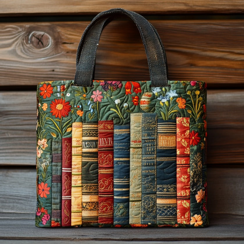 Bücherliebe – Gesteppter Shopper