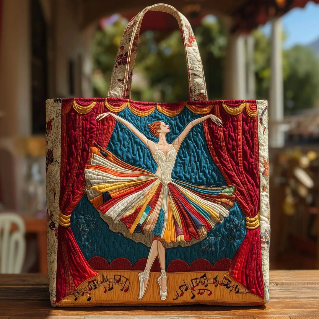 Elegante Ballerina – Gesteppte Tasche