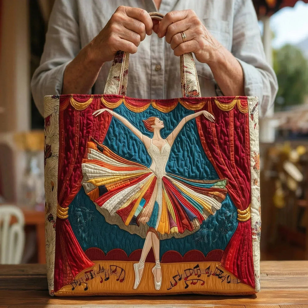 Elegante Ballerina – Gesteppte Tasche