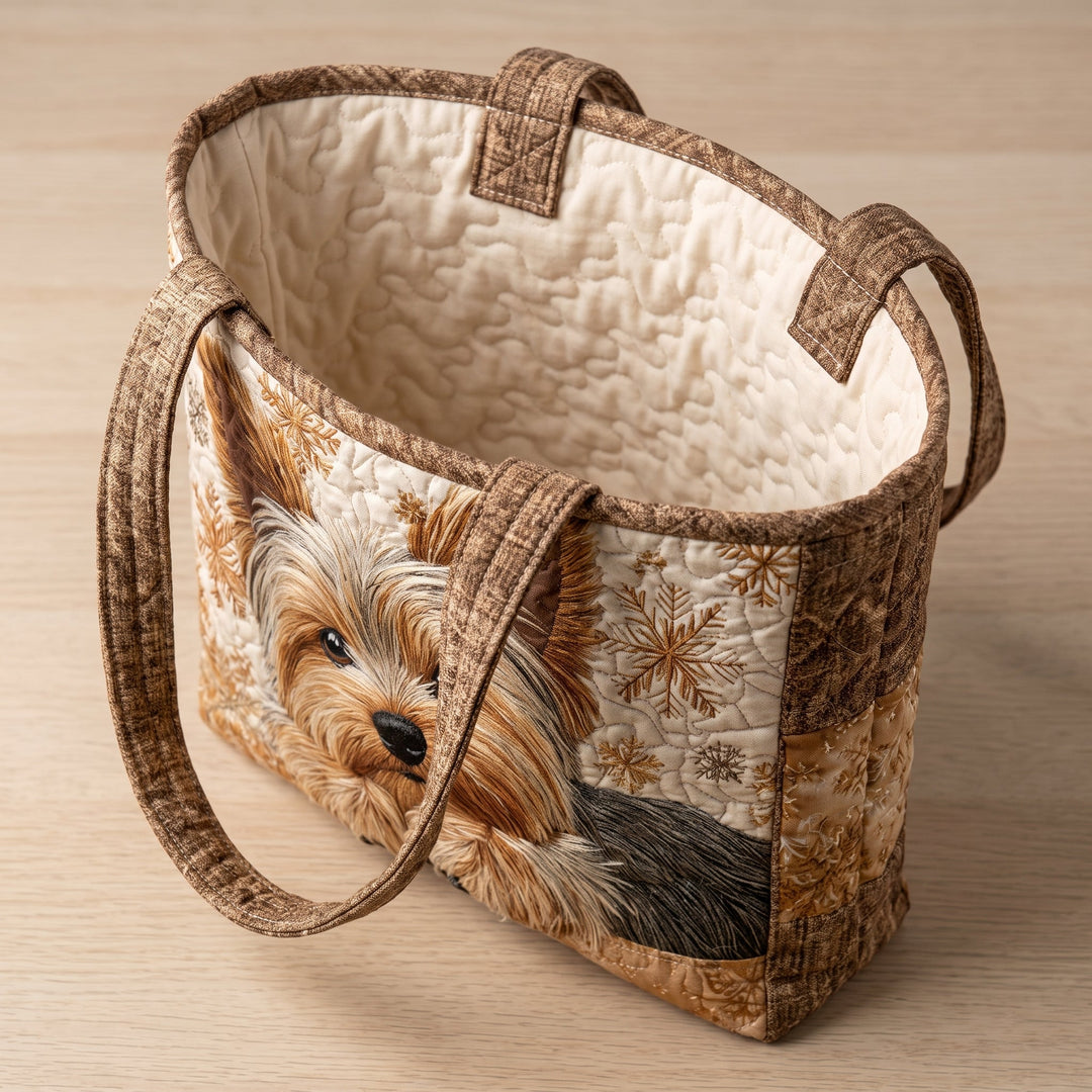 Entzückender Yorkshire – Gesteppte Tasche