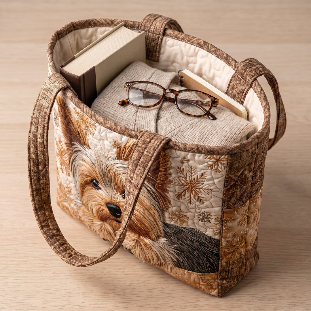 Entzückender Yorkshire – Gesteppte Tasche