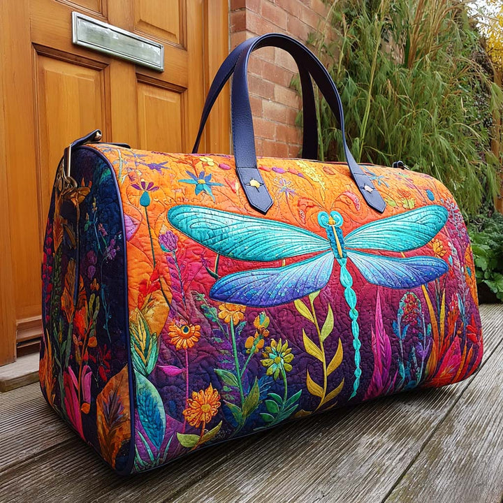 Flattern und Fliegen – Gesteppte Reisetasche