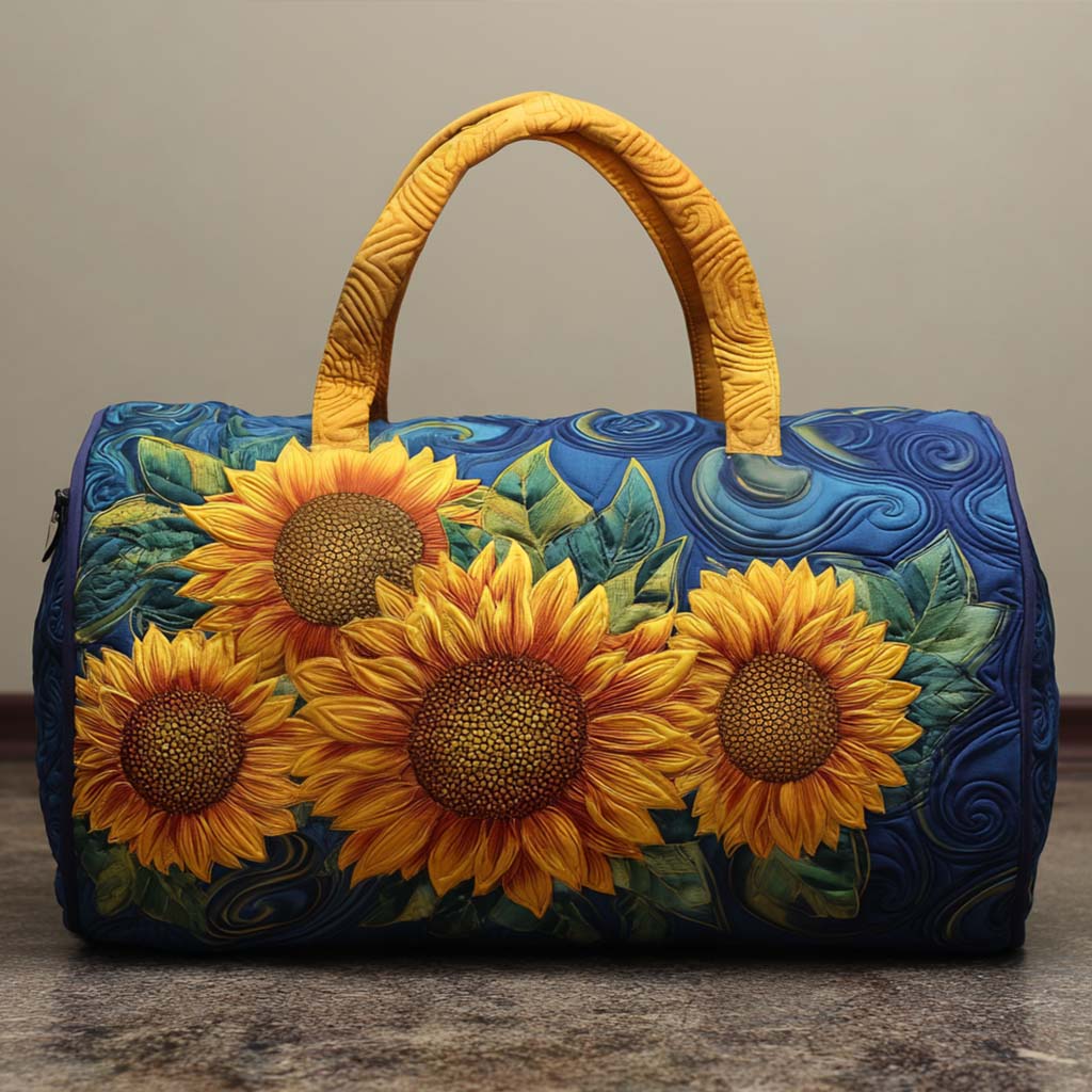 Freudige Strahlen – Gesteppte Reisetasche