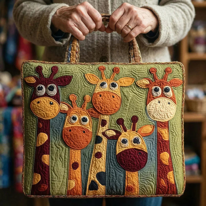 Giraffe – Gesteppte Tasche