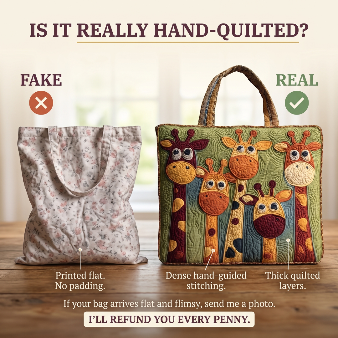 Giraffe – Gesteppte Tasche