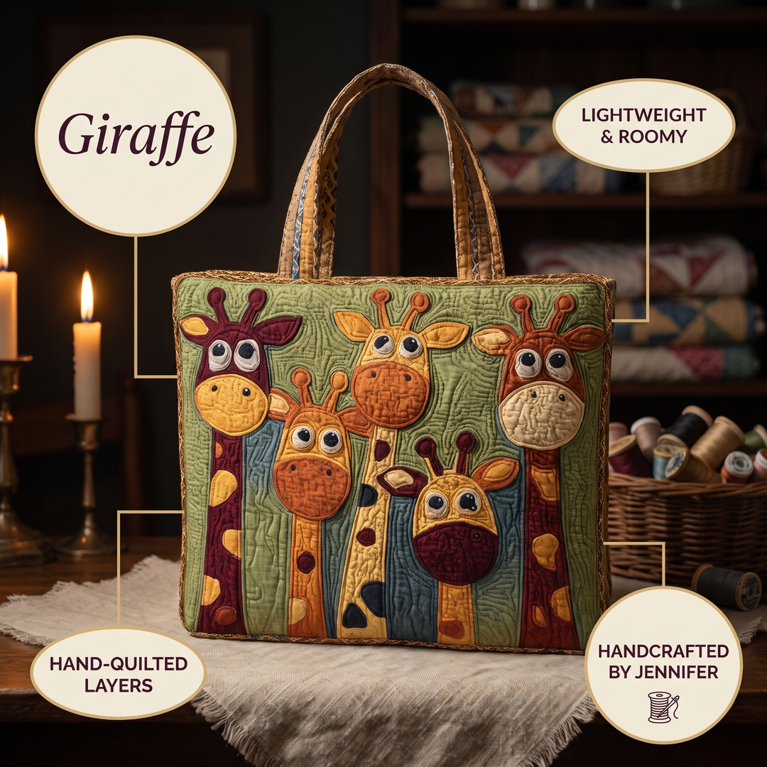 Giraffe – Gesteppte Tasche