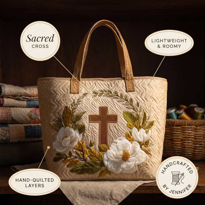 Heiliges Kreuz – Gesteppte Tasche
