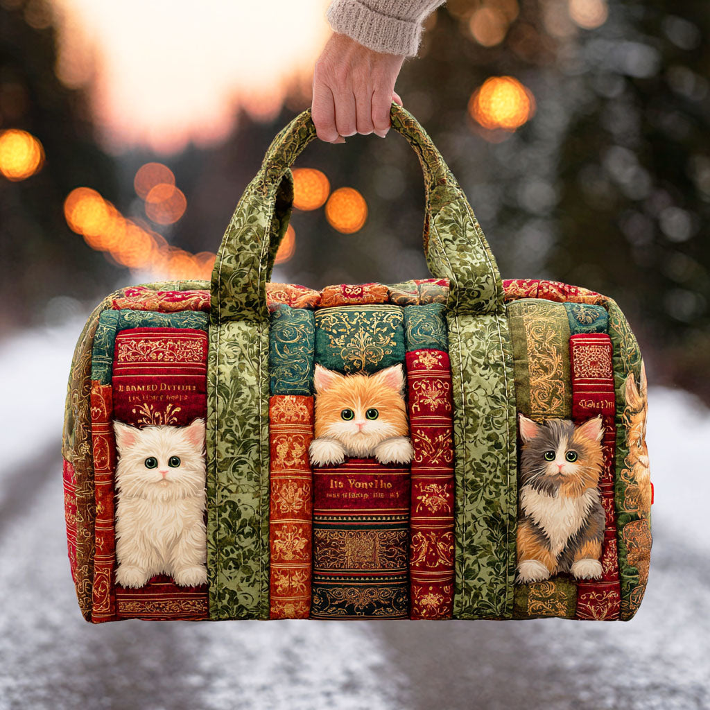 Katzenkapitel – Gesteppte Reisetasche