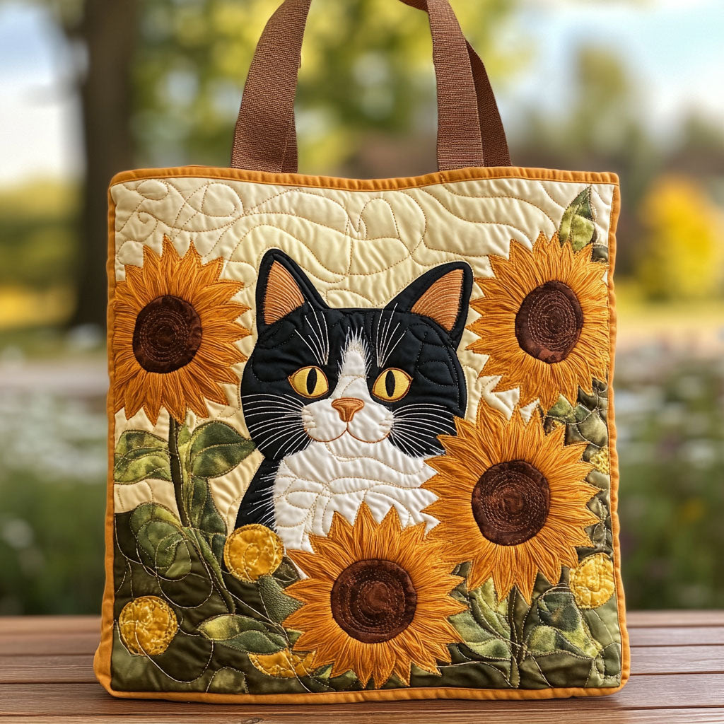 Mitten in Blüten – Gesteppter Shopper