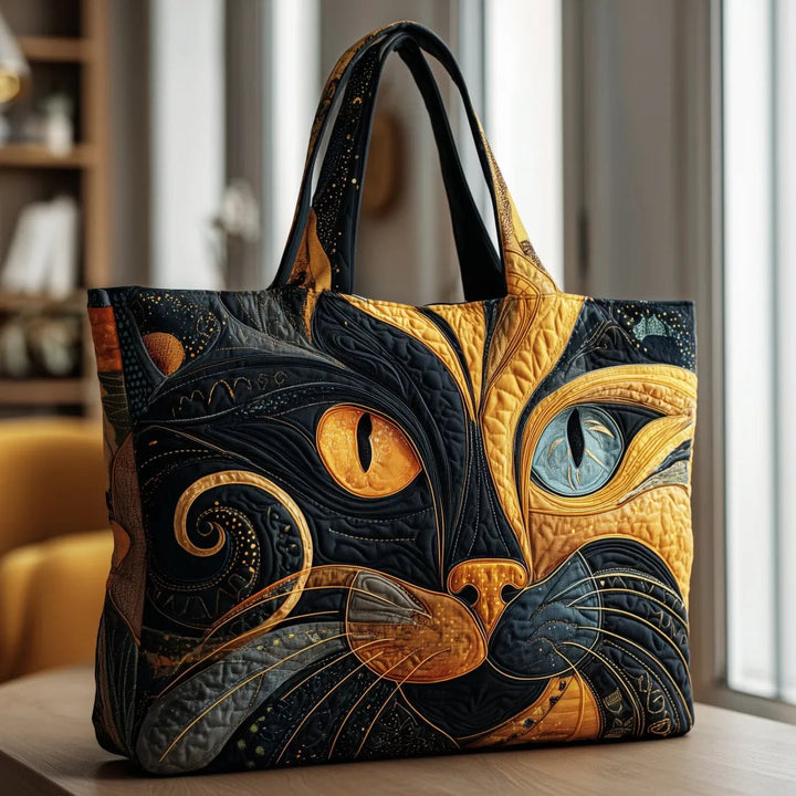 Mystische Katze – Gesteppte Tasche