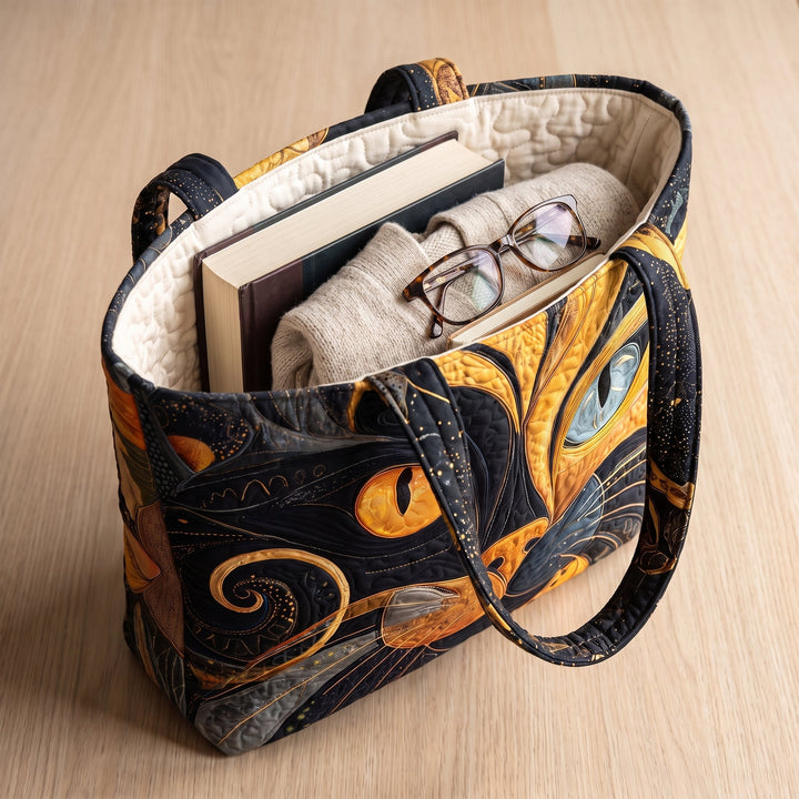 Mystische Katze – Gesteppte Tasche