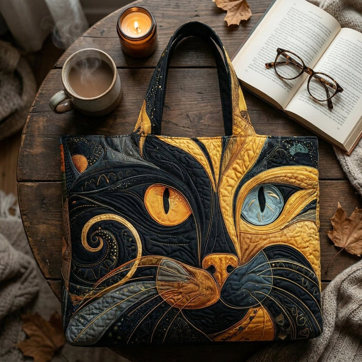 Mystische Katze – Gesteppte Tasche