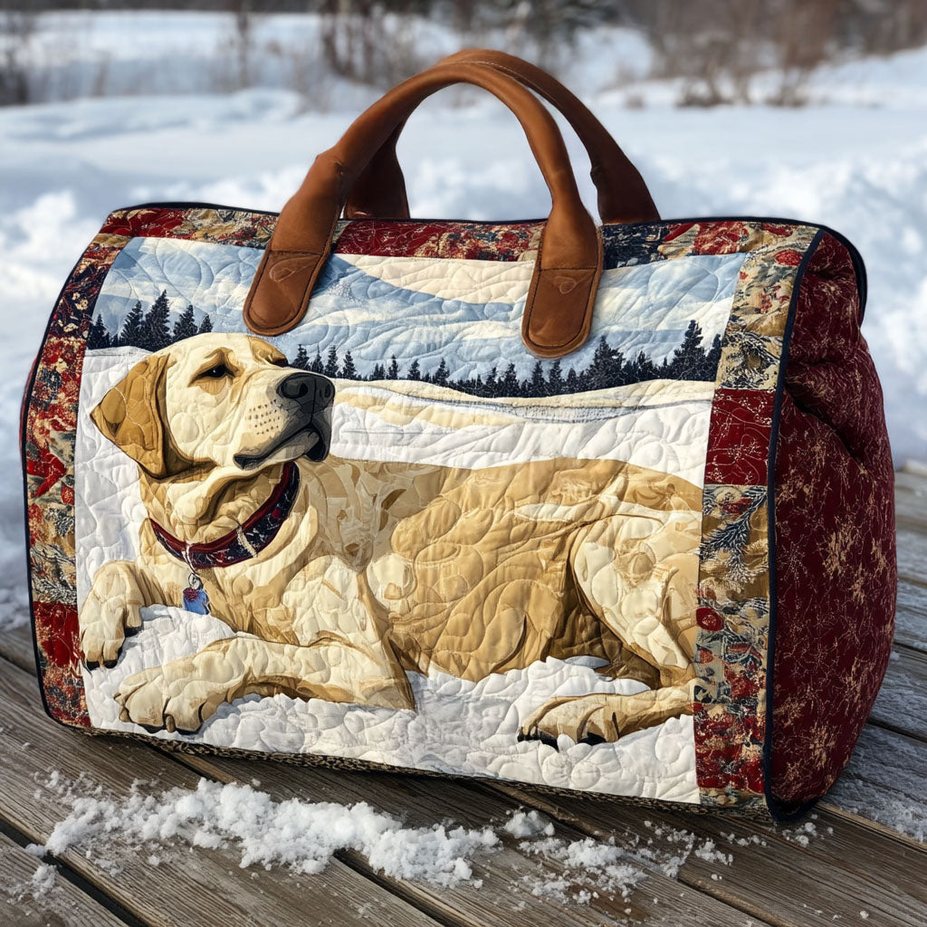 Sanfte Retriever – Gesteppte Reisetasche