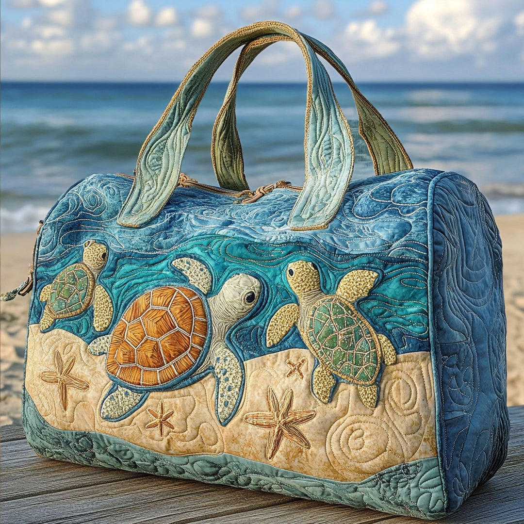 Schildkrötensüß – Gesteppte Reisetasche