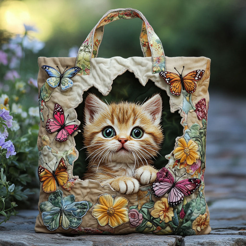 Schmetterlingskatze – Gesteppter Shopper