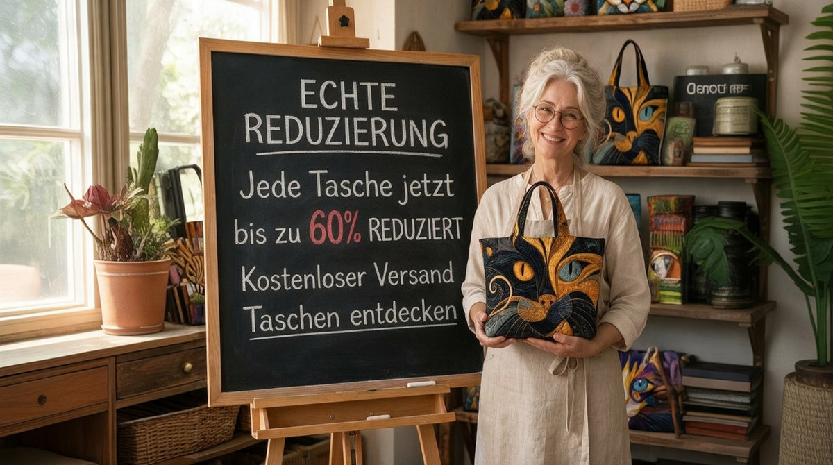 Warum jede Tasche bis zu 60% reduziert ist