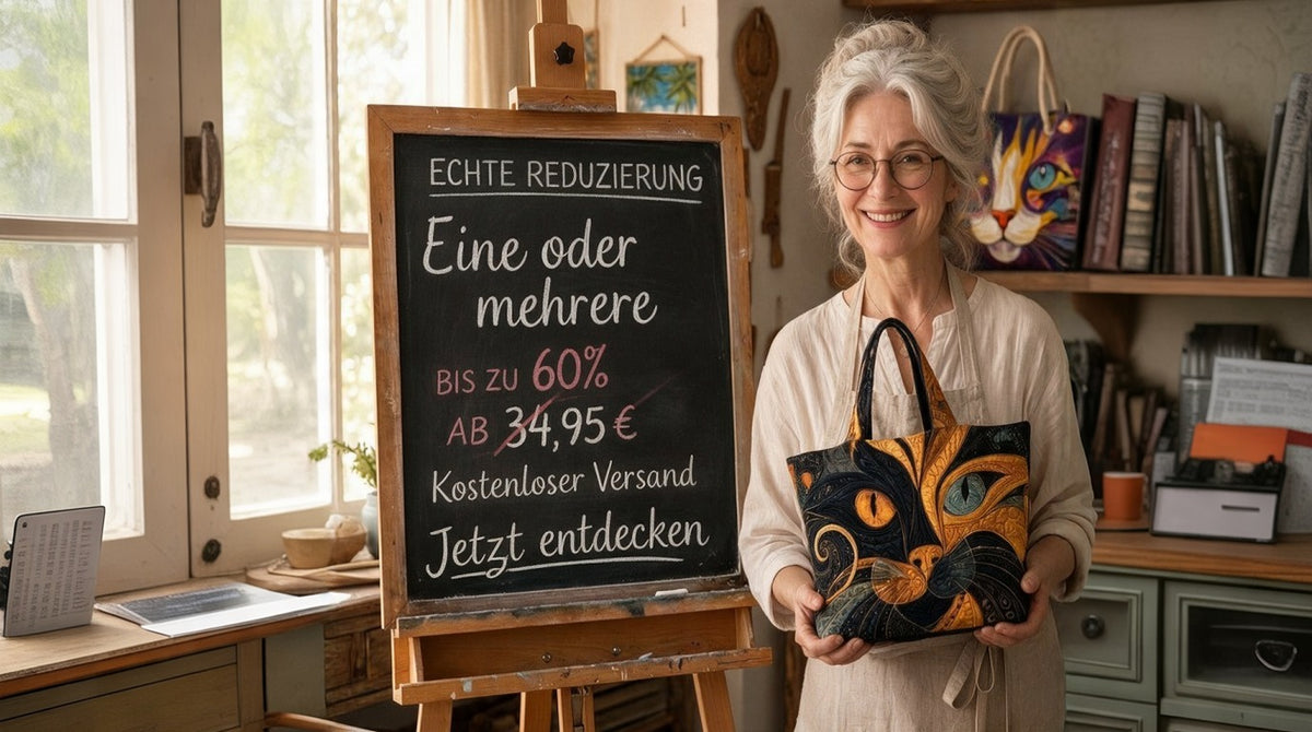 Warum jede Tasche bis zu 60% reduziert ist