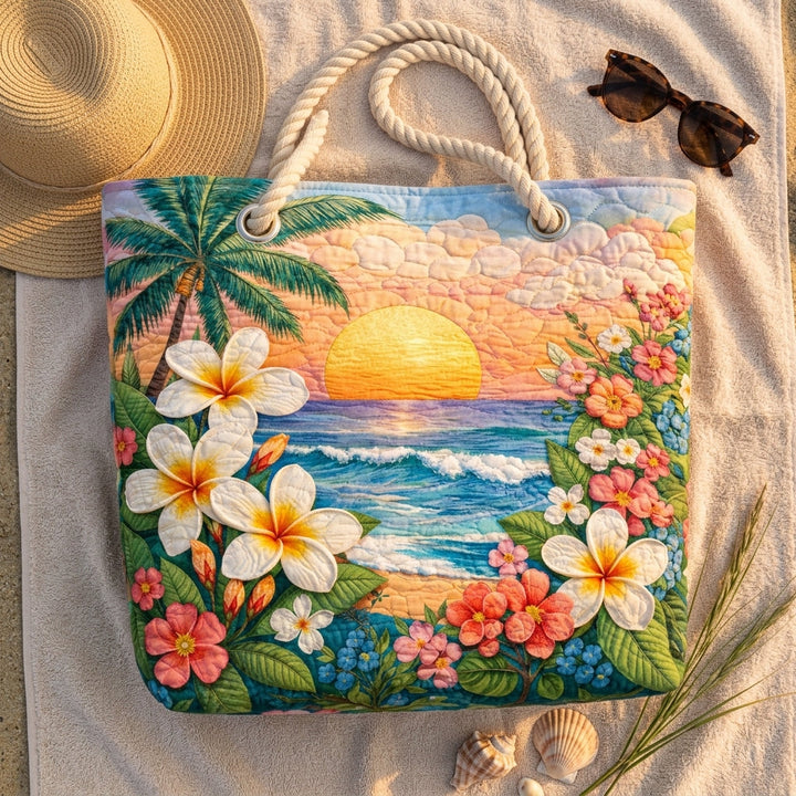 Tropische Brise – Gesteppte Strandtasche