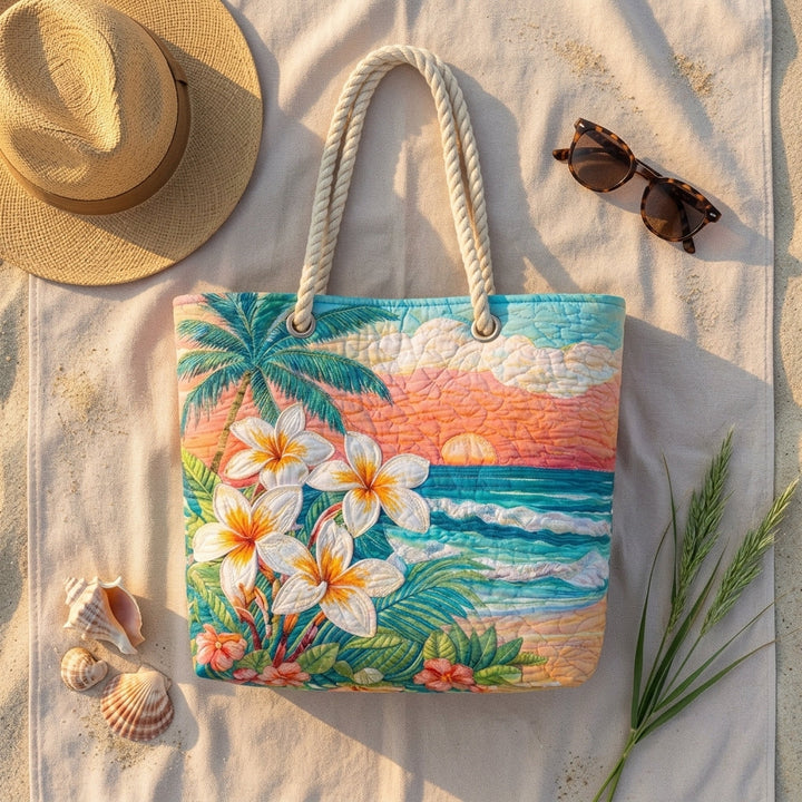 Tropischer Geist – Gesteppte Strandtasche