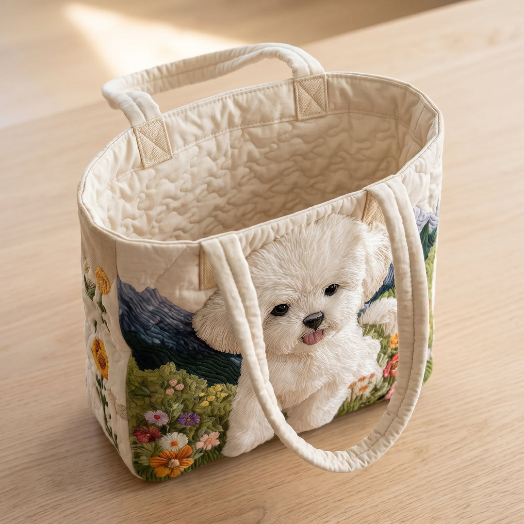 Verzauberter Hund – Gesteppte Tasche
