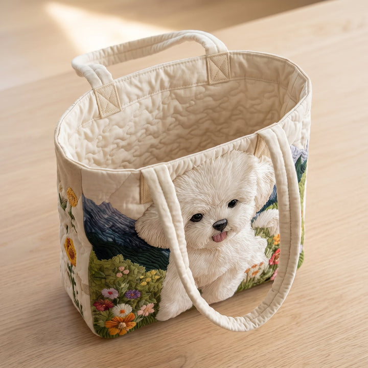 Verzauberter Hund – Gesteppte Tasche