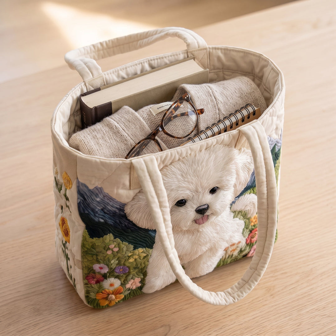 Verzauberter Hund – Gesteppte Tasche