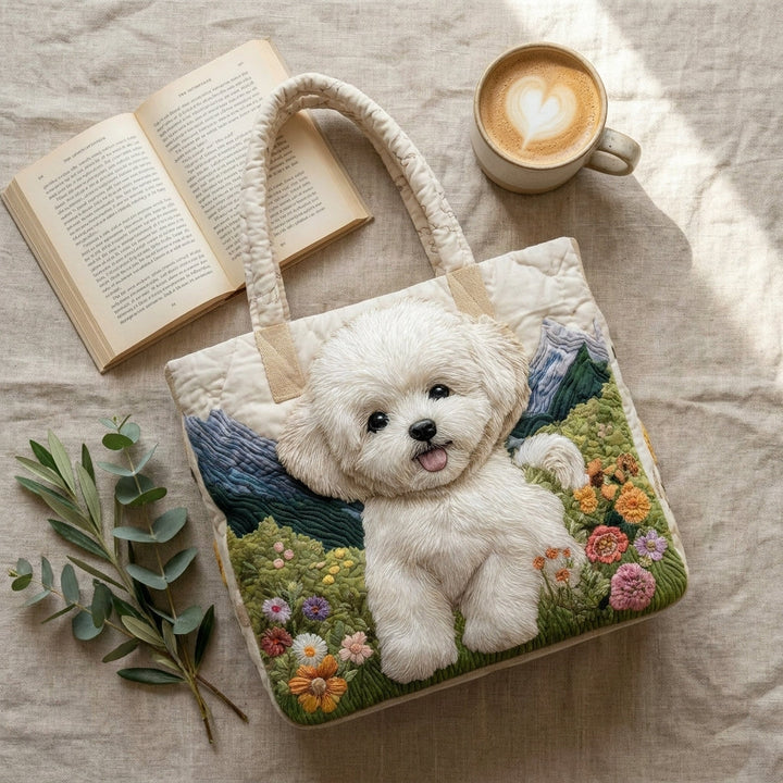 Verzauberter Hund – Gesteppte Tasche