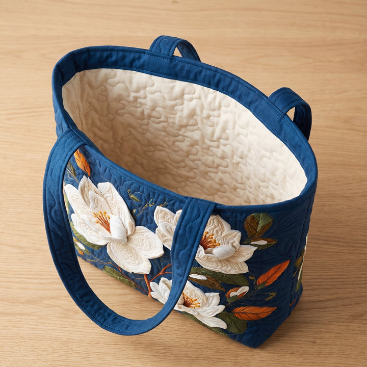 Zarte Magnolie – Gesteppte Tasche