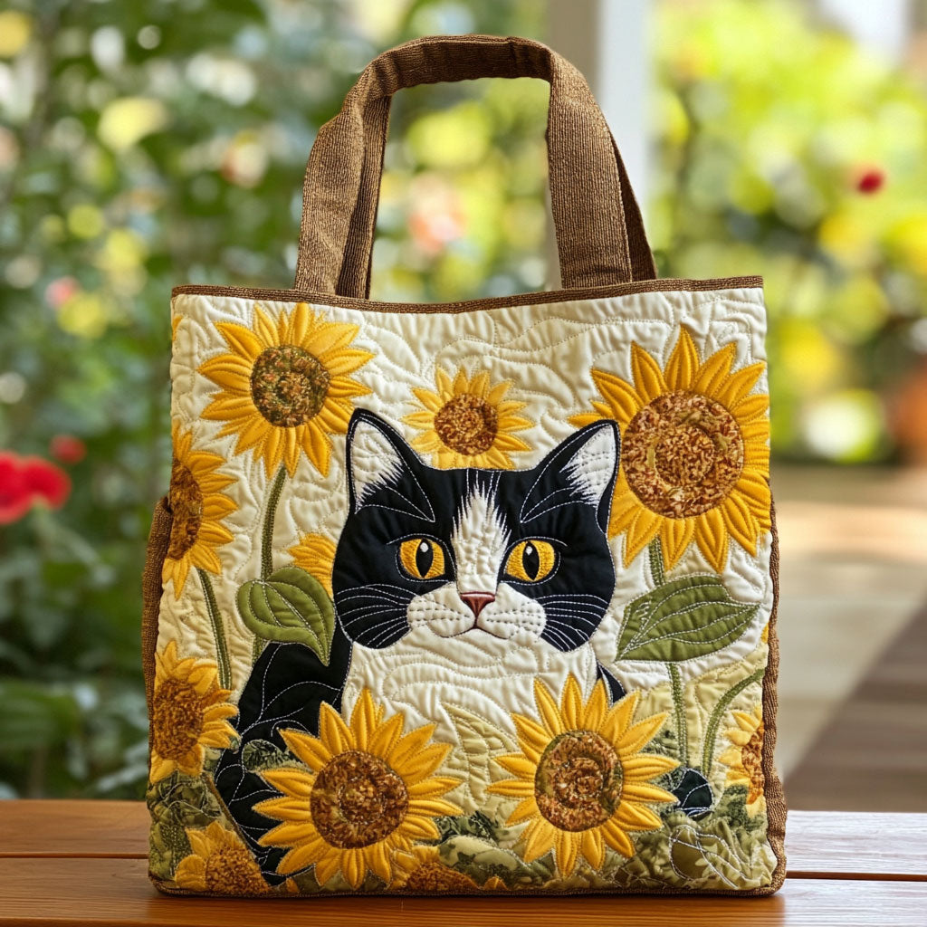 Zauber der Smokingkatze – Gesteppter Shopper