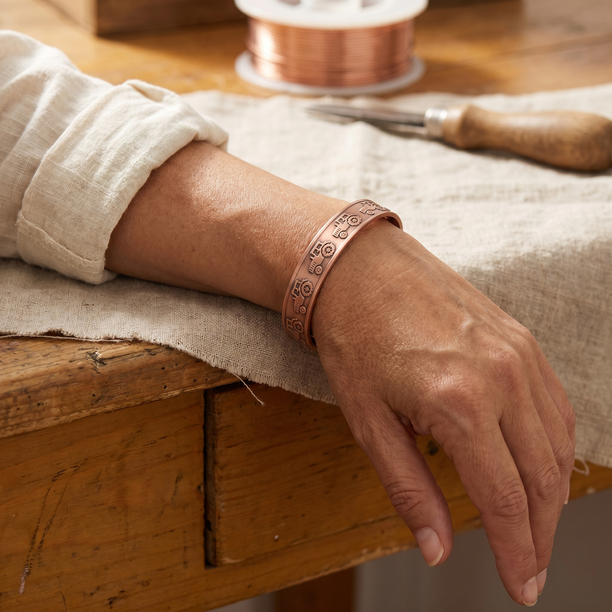 Kupferarmband Brae