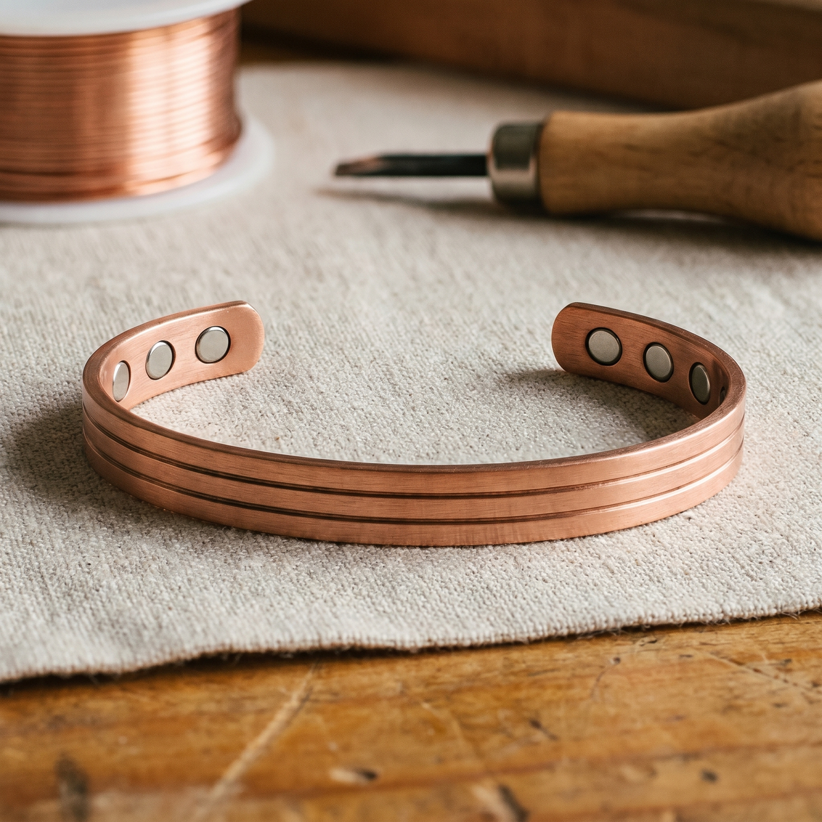 Kupferarmband Core