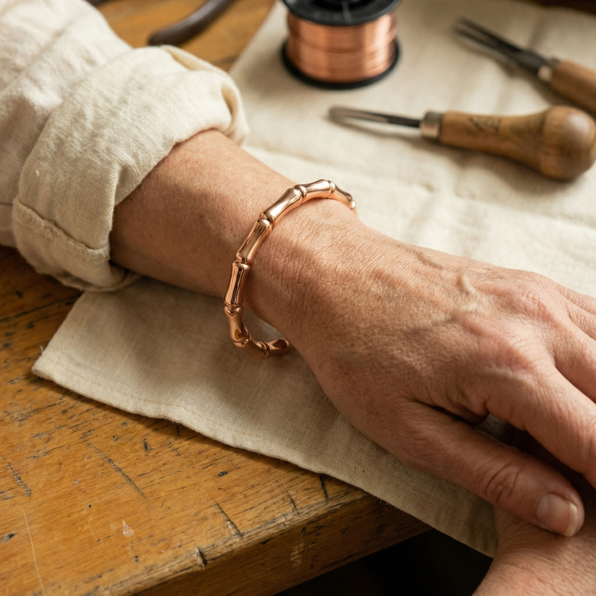 Kupferarmband Grove