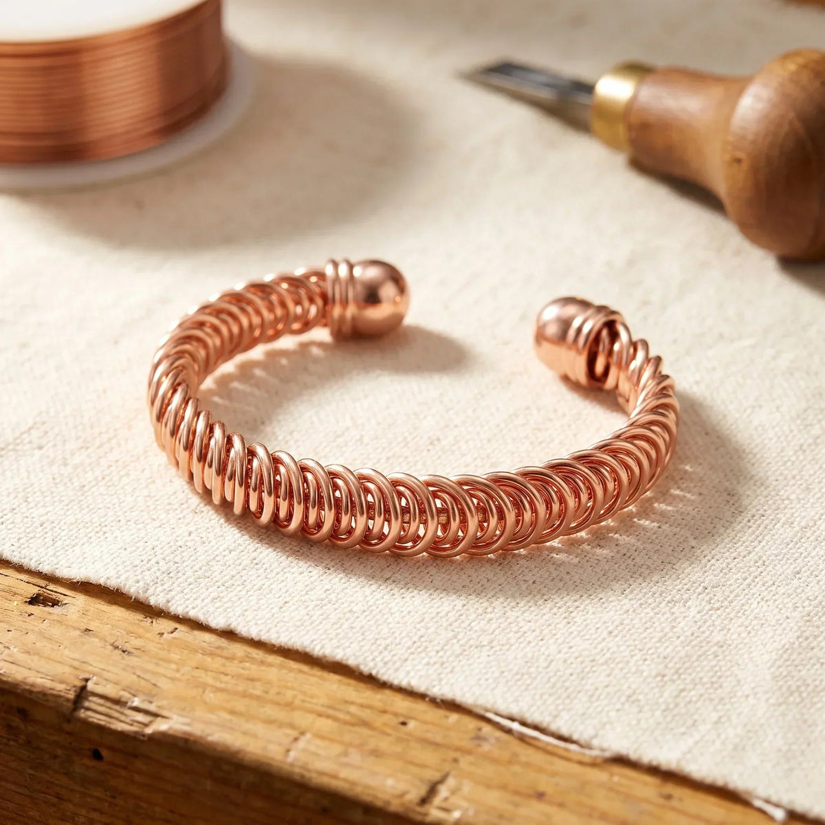 Kupferarmband Gust