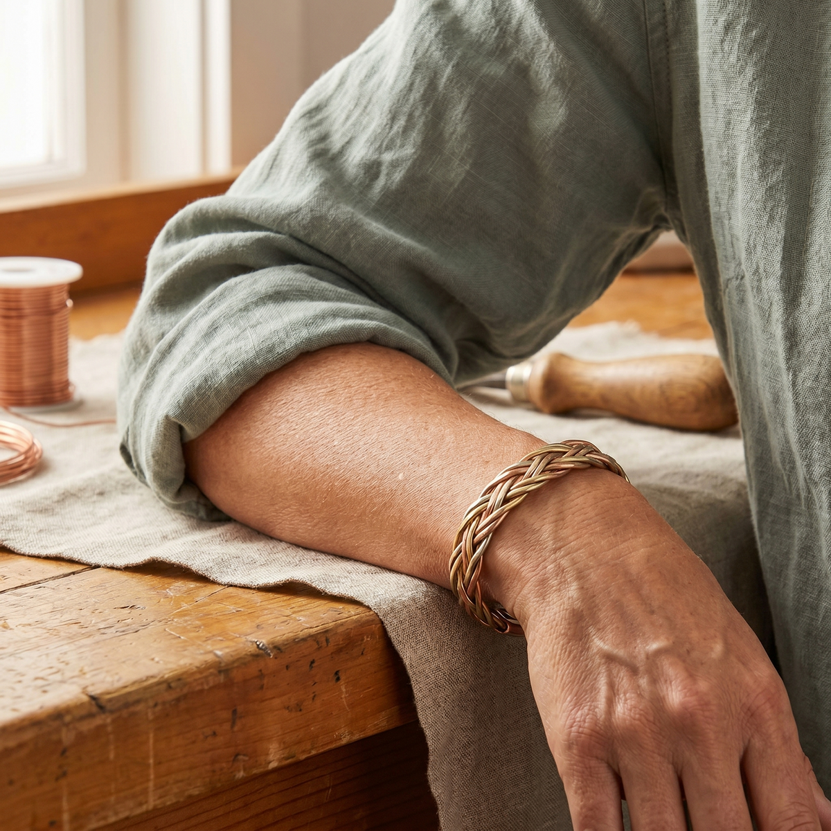 Kupferarmband Mire