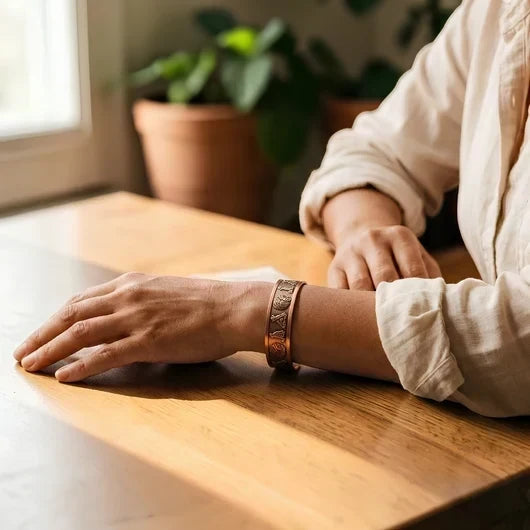 Kupferarmband Native