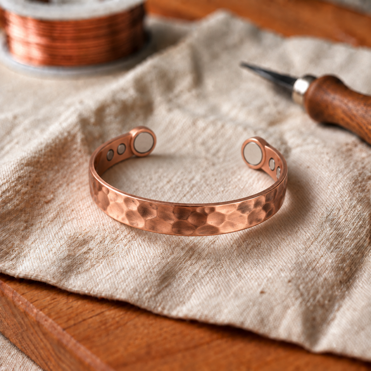 Kupferarmband Nettle