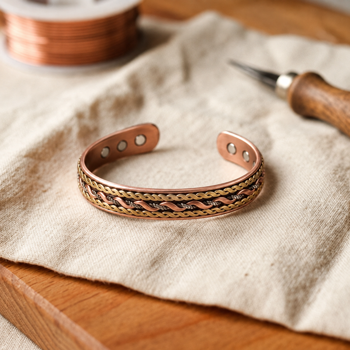 Kupferarmband Patina